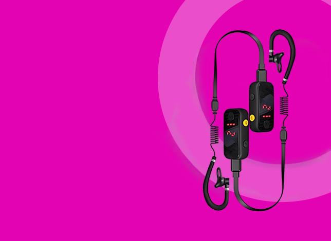 Lapel walkie talkies